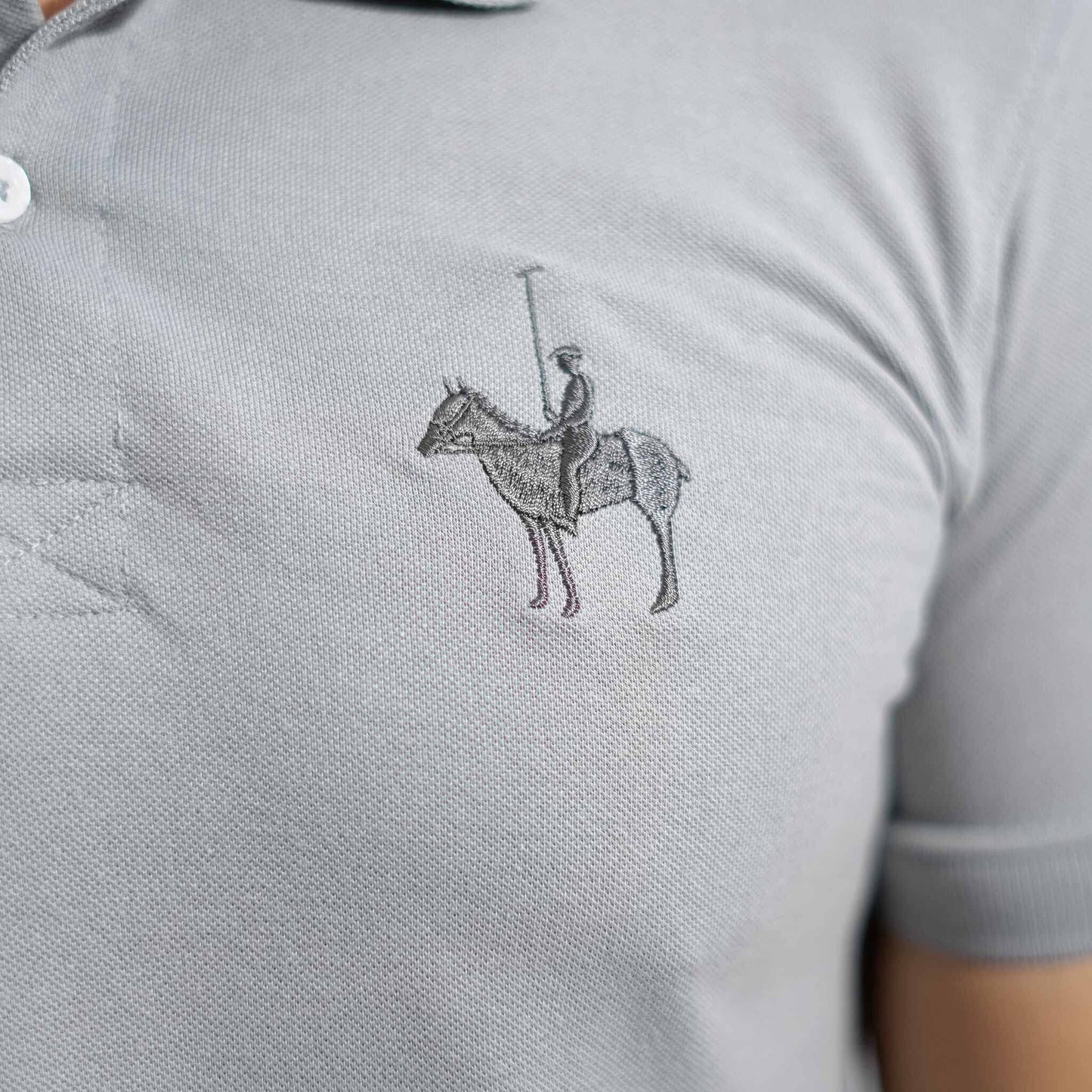 Polo Republica Men's Horse Rider & Crest Polo Embroidered Short Sleeve Polo Shirt Men's Polo Shirt Polo Republica 