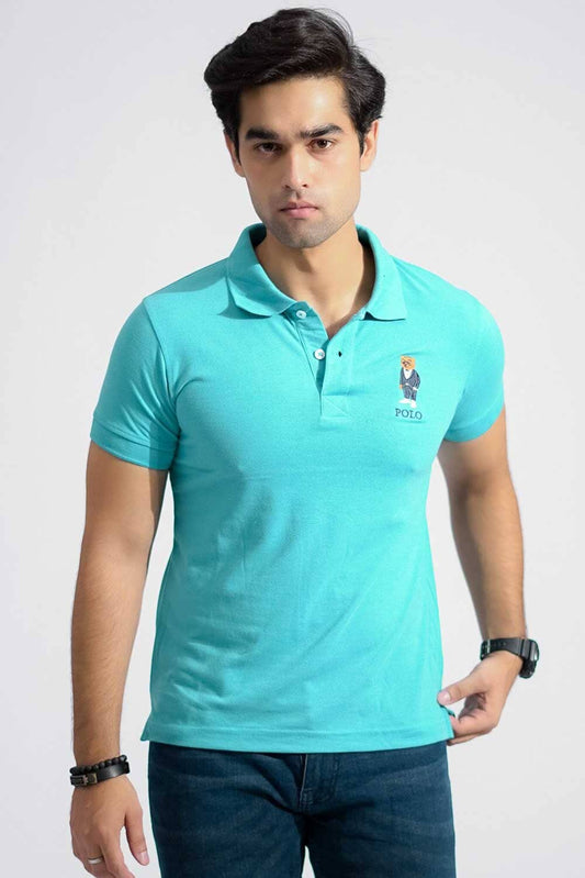 Polo Republica Men's Bear & Polo Embroidered Short Sleeve Polo Shirt