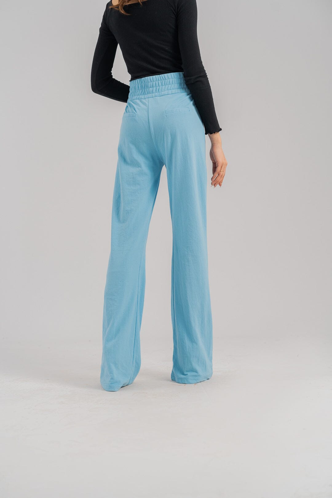 East West Women's Pique Flared Trousers Women's Trousers East West 