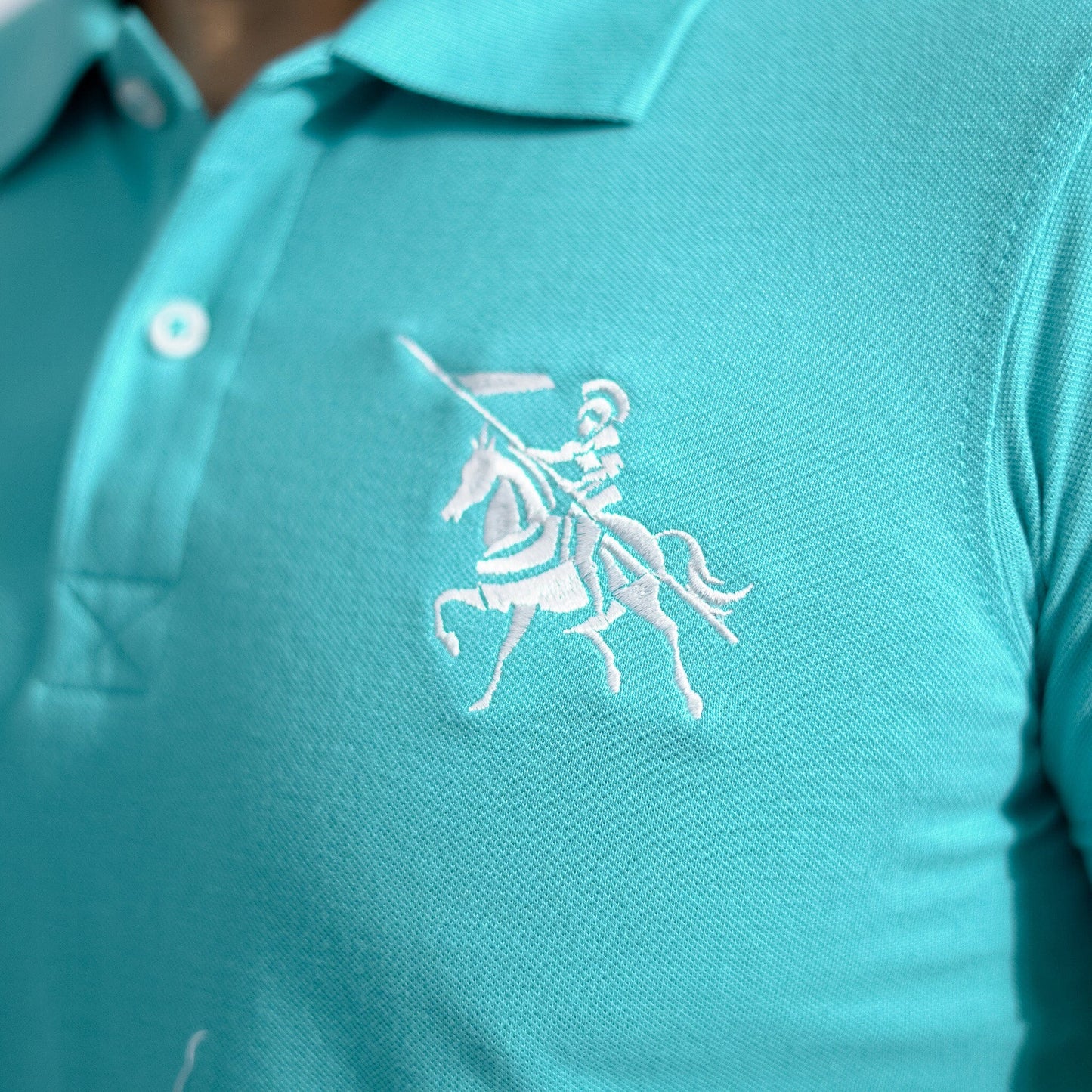 Polo Republica Men's Cavalry & 5 Embroidered Short Sleeve Polo Shirt Men's Polo Shirt Polo Republica 
