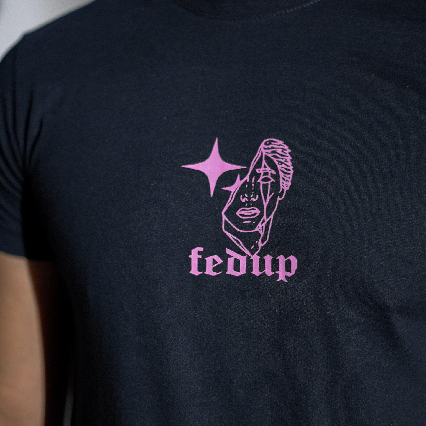 Polo Republica Men's Fedup Dimension Printed Crew Neck Tee Shirt Men's Tee Shirt Polo Republica 