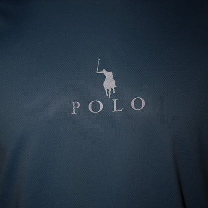 Polo Republica Men's Polo Pony & Back Stripes Activewear Tee Shirt Men's Tee Shirt Polo Republica 