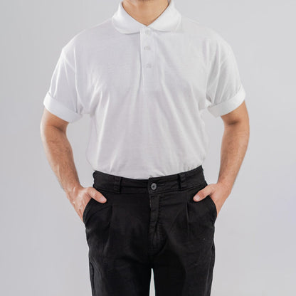 Coventry Men's Short Sleeve Polo Shirt Men's Polo Shirt Image White 2XS 