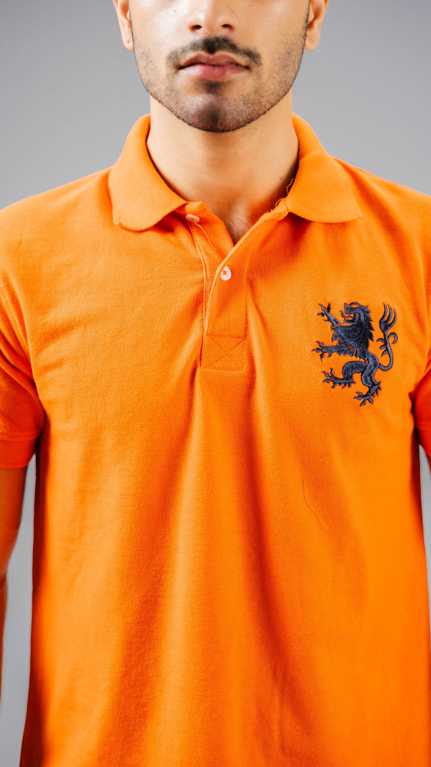 Polo Republica Men's Lion Polo & 5 Embroidered Short Sleeve Polo Shirt Men's Polo Shirt Polo Republica 