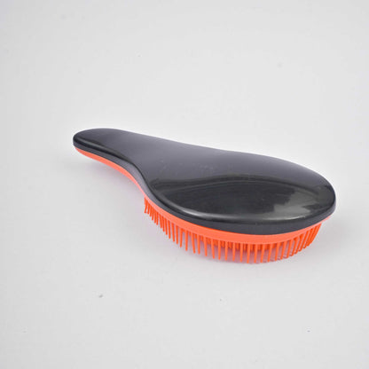 Magic Ravenna Handle Tangles Free Hair Brush General Accessories RAM Orange & Black 