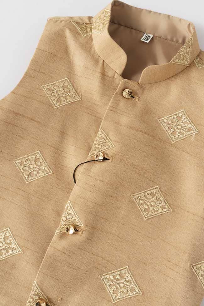 T2 Club Boy's Embroidered Waistcoat