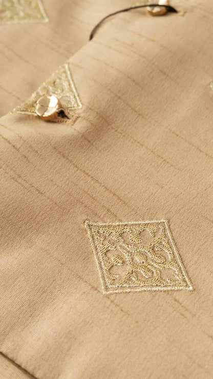 T2 Club Boy's Embroidered Waistcoat