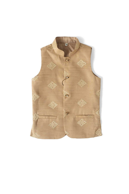 T2 Club Boy's Embroidered Waistcoat