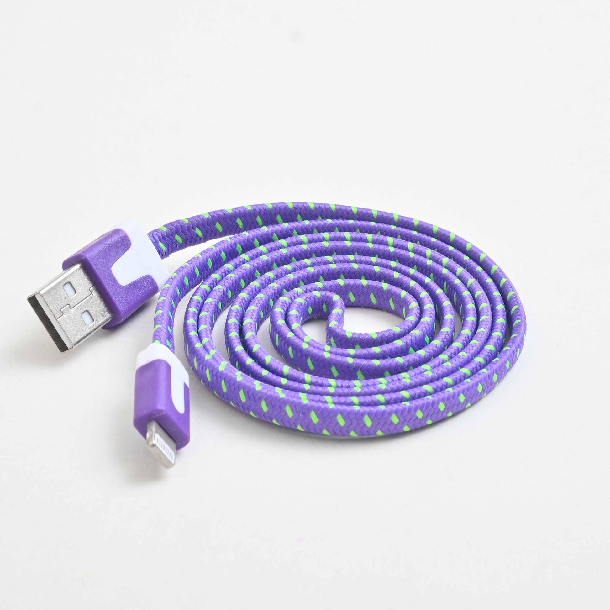 iPhone Dori Style Fast Charging Cable - 1 Meter Mobile Accessories CPUS Purple 
