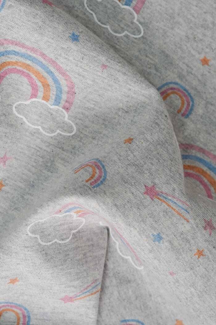 Kid's Rainbow Twin Set - Tee With Shorts