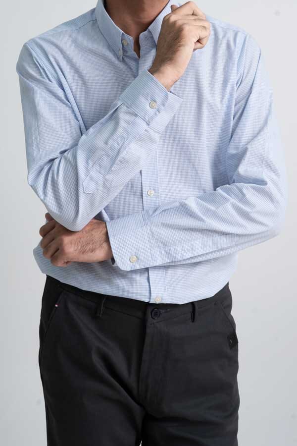 Jamclo Originals Men's Textured Button Down Casual Shirt