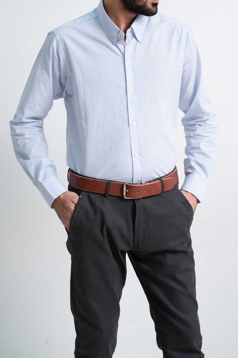 Jamclo Originals Men's Textured Button Down Casual Shirt