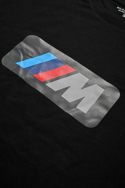 Polo Republica Men's PakWheels BMW Printed Crew Neck Tee Shirt