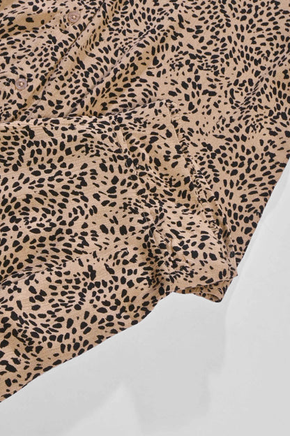 East West Women’s Leopard Design Printed CO-Ord Set Women's Co Ord Set East West 