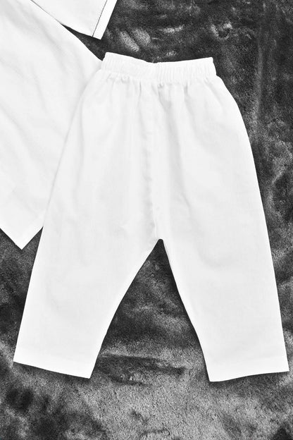 Hud Hud Boy's Mandarin Collar Classic Stitched Kurta Trousers Boy's Kurta MHJ 