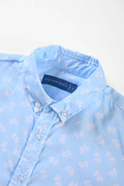 Polo Republica Men's Bow Printed Casual Shirt Men's Casual Shirt Polo Republica 