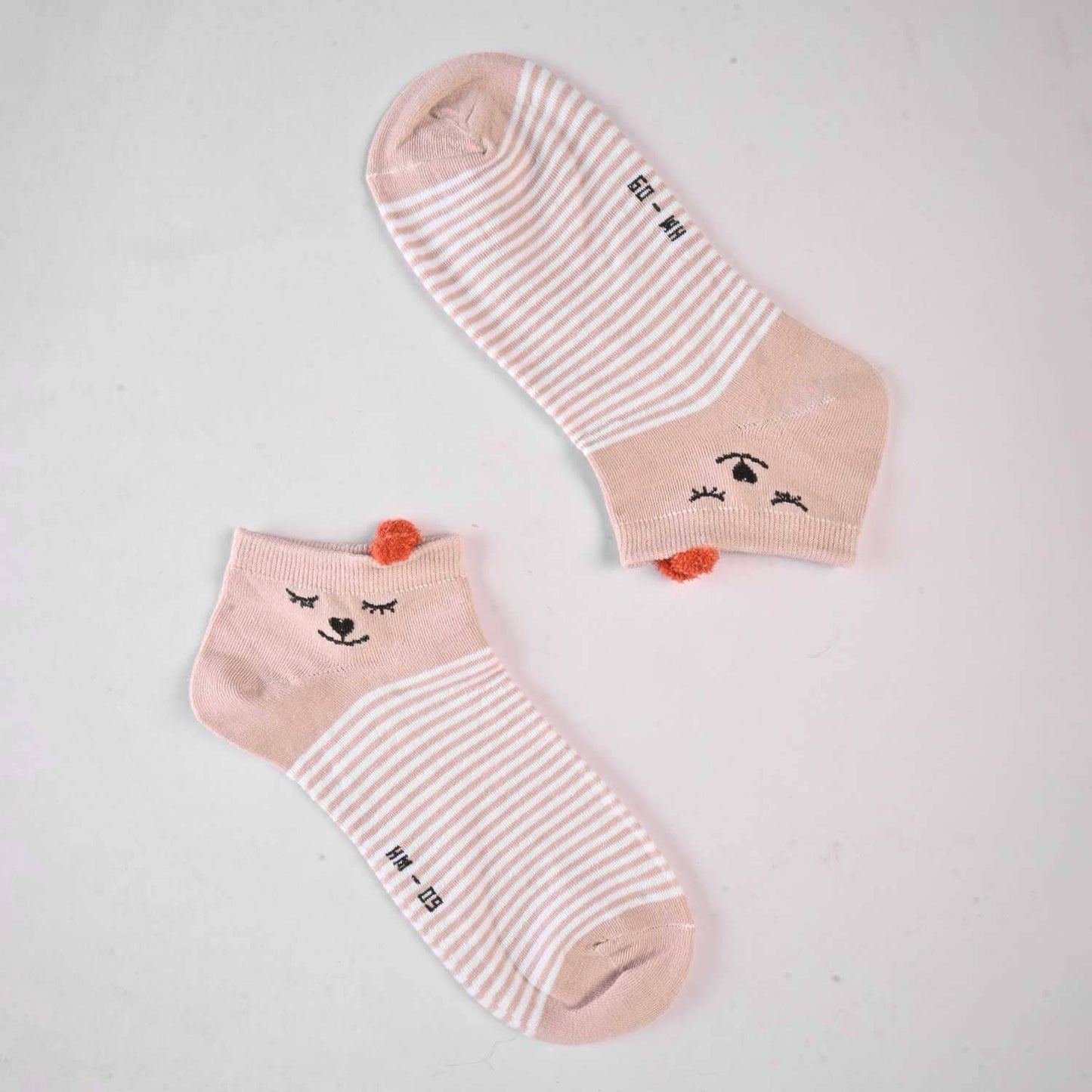Well Women's Premium Anklet Socks Socks SRL Tea PInk D2 EUR 35-40