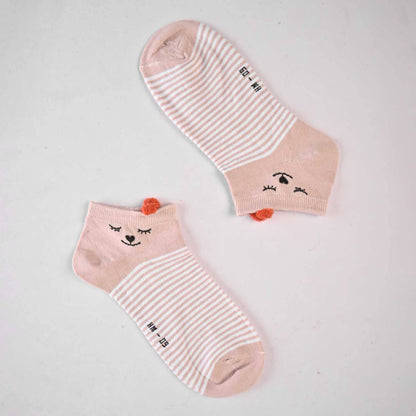 Well Women's Premium Anklet Socks Socks SRL Tea PInk D2 EUR 35-40