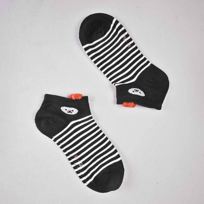 Well Women's Premium Anklet Socks Socks SRL Black D3 EUR 35-40