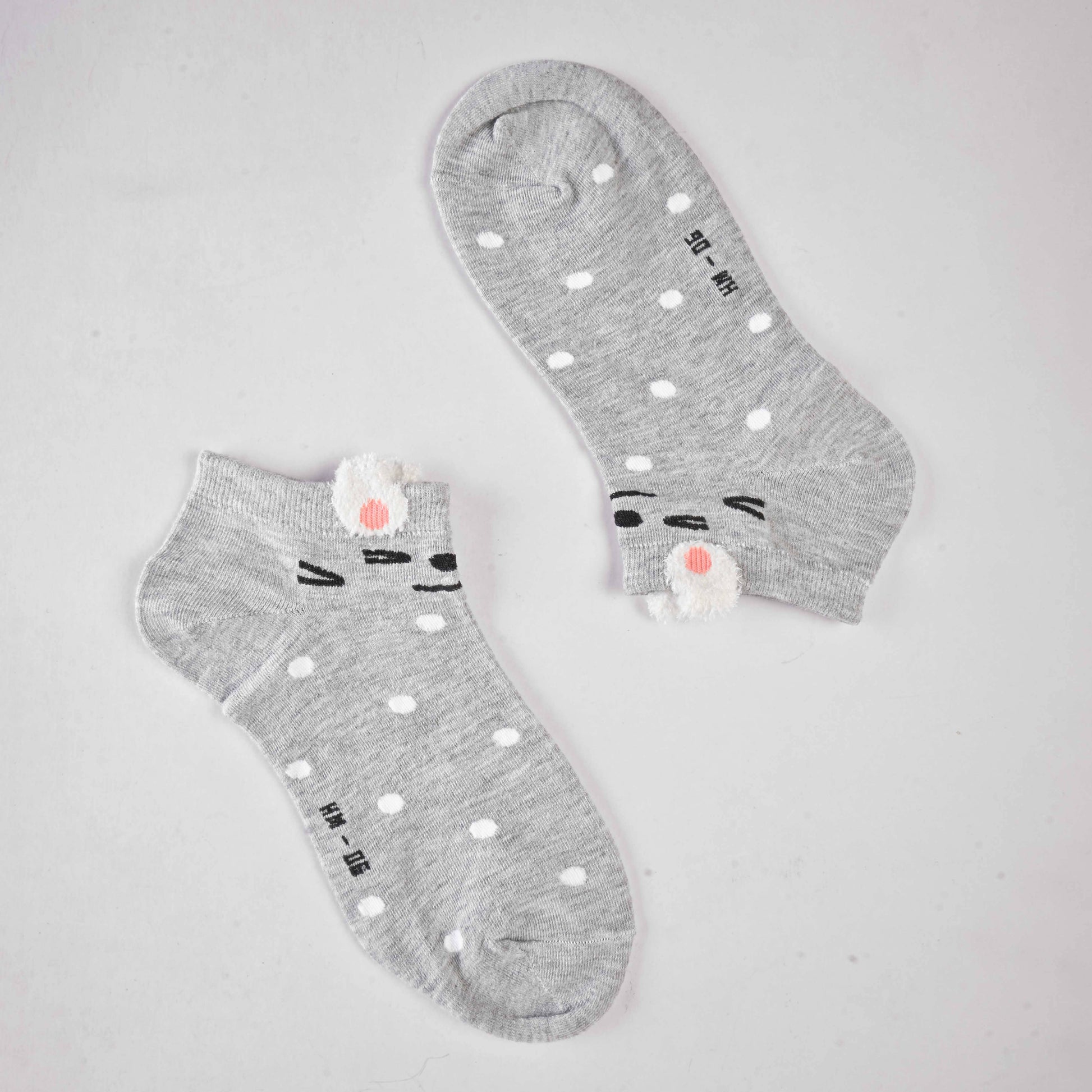 Well Women's Premium Anklet Socks Socks SRL Grey D4 EUR 35-40
