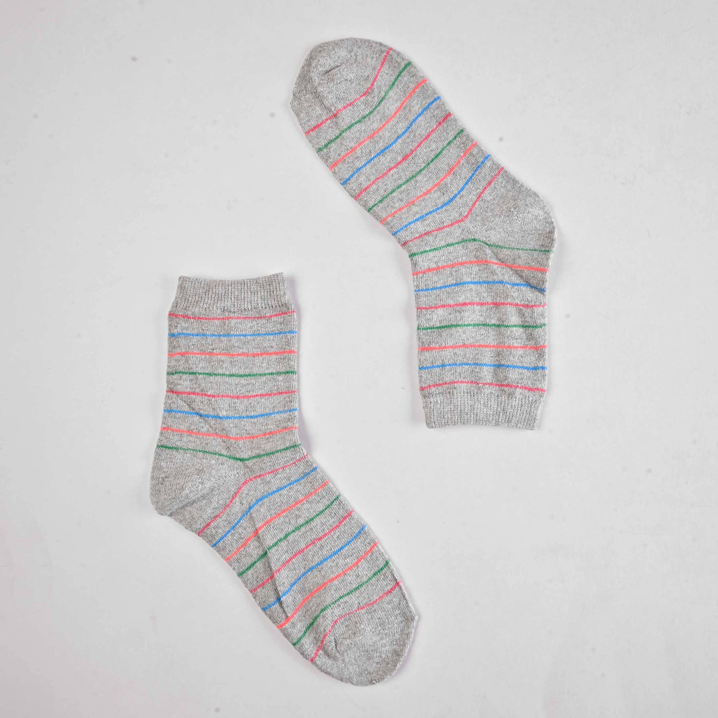 Women's Lining Style Classic Crew Socks Socks SRL Grey D3 EUR 35-40