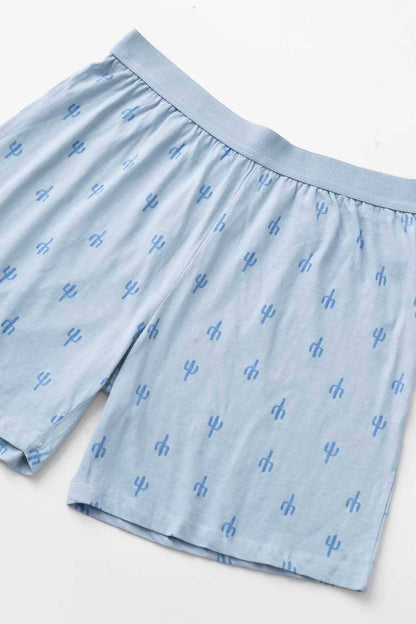 Sinsay Men's Printed Long Boxer Shorts