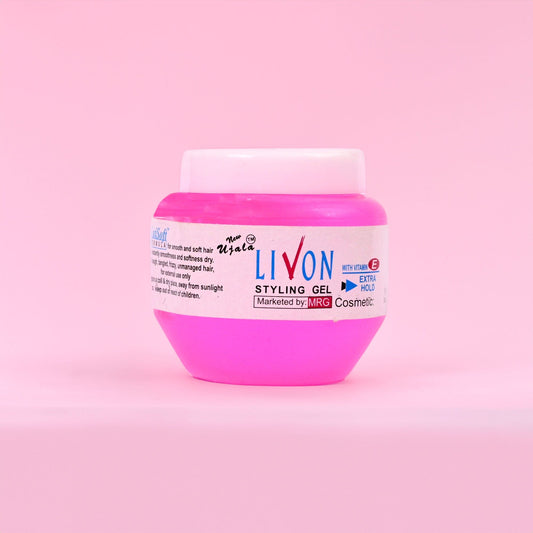 Livon Styling Hair Gel Health & Beauty RAM Pink 
