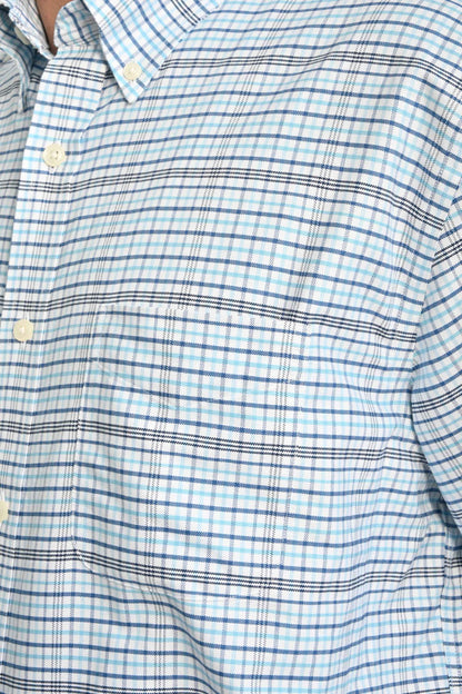 Cut Label Men's Wroclaw Check Design Formal Shirt