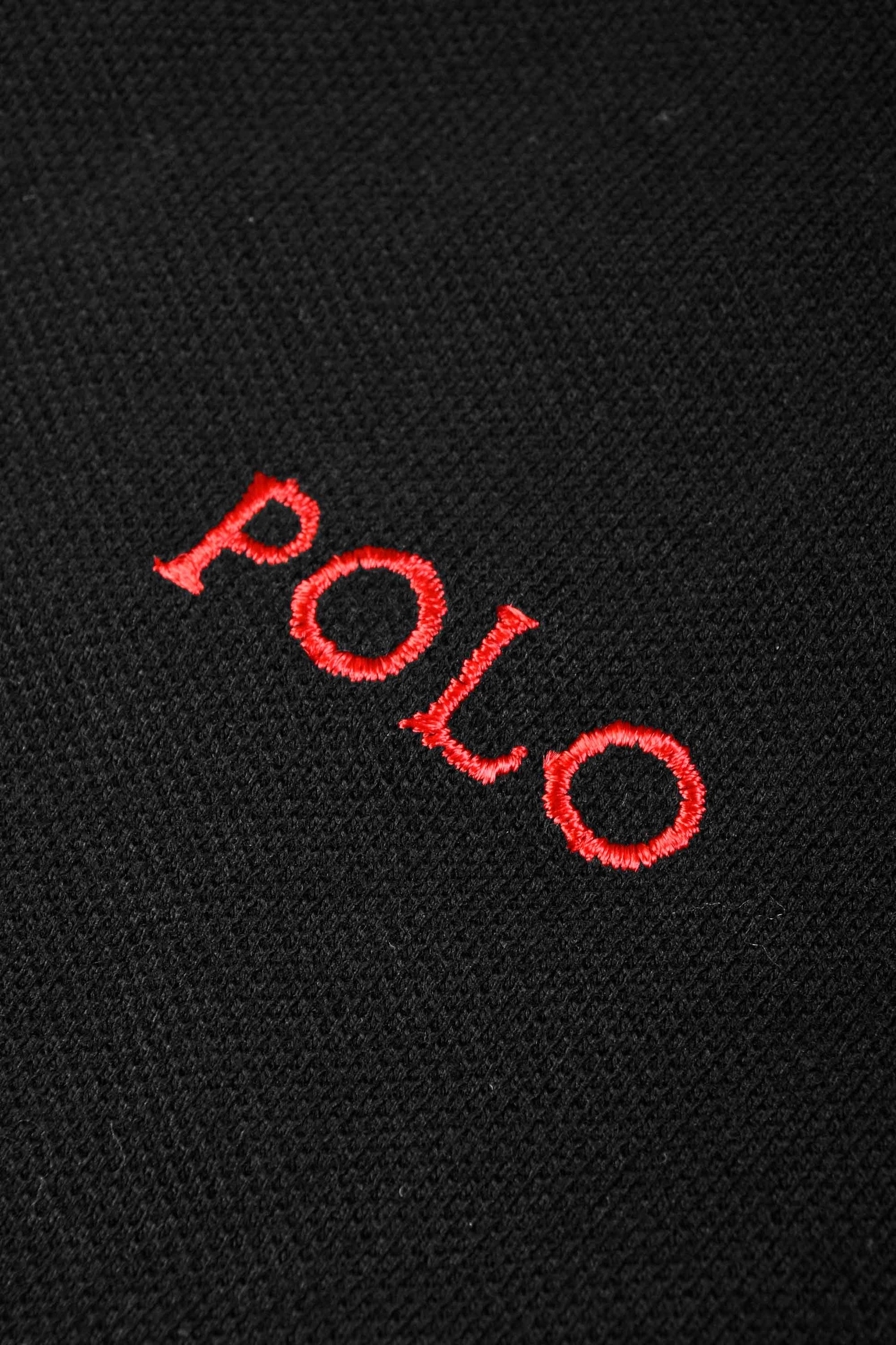 Polo Republica Men's USA & Polo Embroidered Short Sleeve Polo Shirt