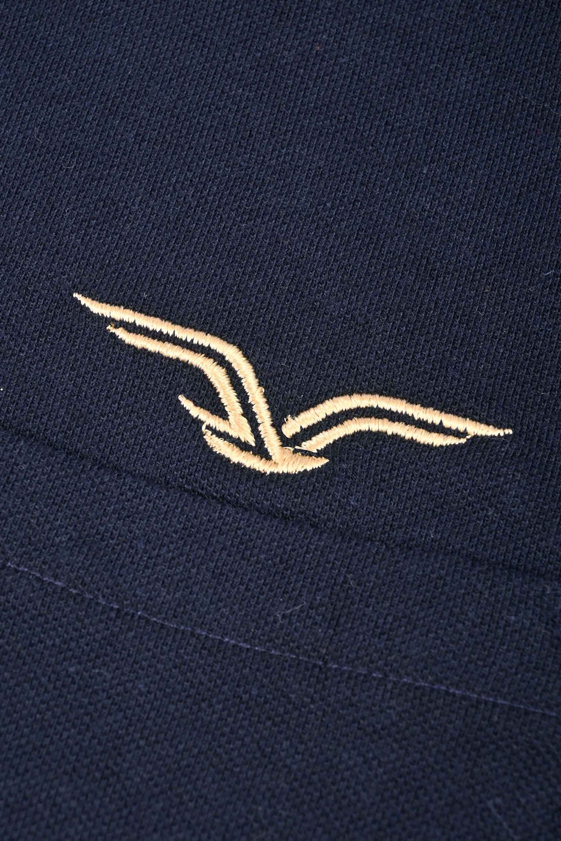 Polo Republica Men's Eagle Crest & Polo 3 Embroidered Pocket Polo Shirtb