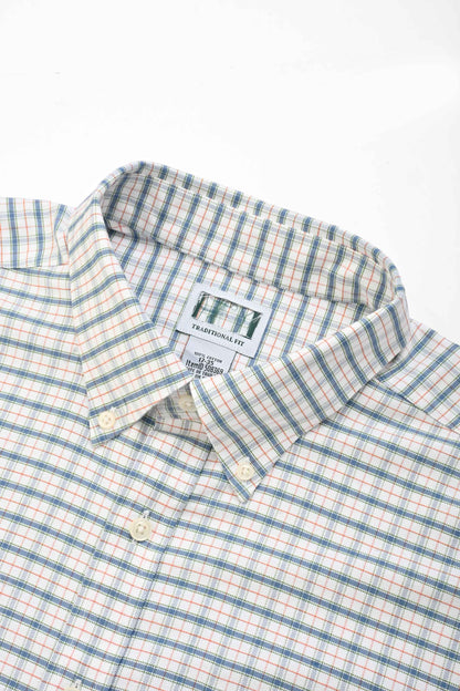 Cut Label Men's Skive Check Design Formal Shirt