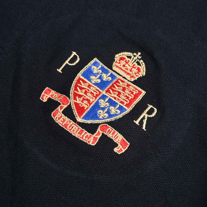Polo Republica Men's PR Crest & 8 Embroidered Short Sleeve Polo Shirt Men's Polo Shirt Polo Republica 