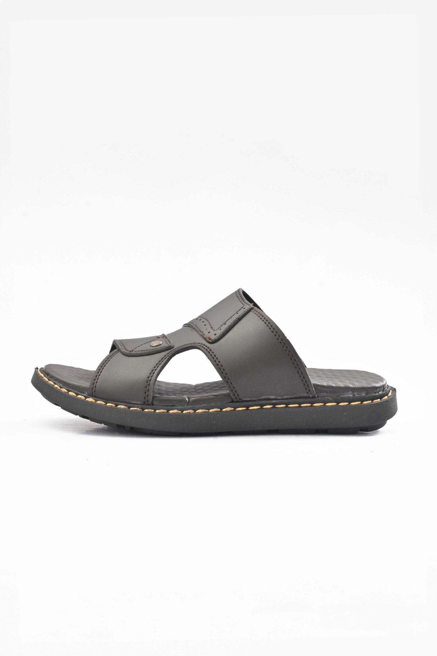 MR Men's Randers Padded Sole PU Leather Chappal Men's Shoes SNAN Traders 