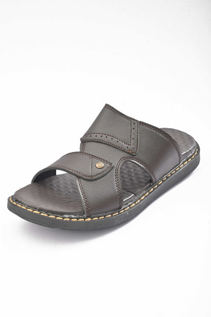 MR Men's Randers Padded Sole PU Leather Chappal Men's Shoes SNAN Traders 