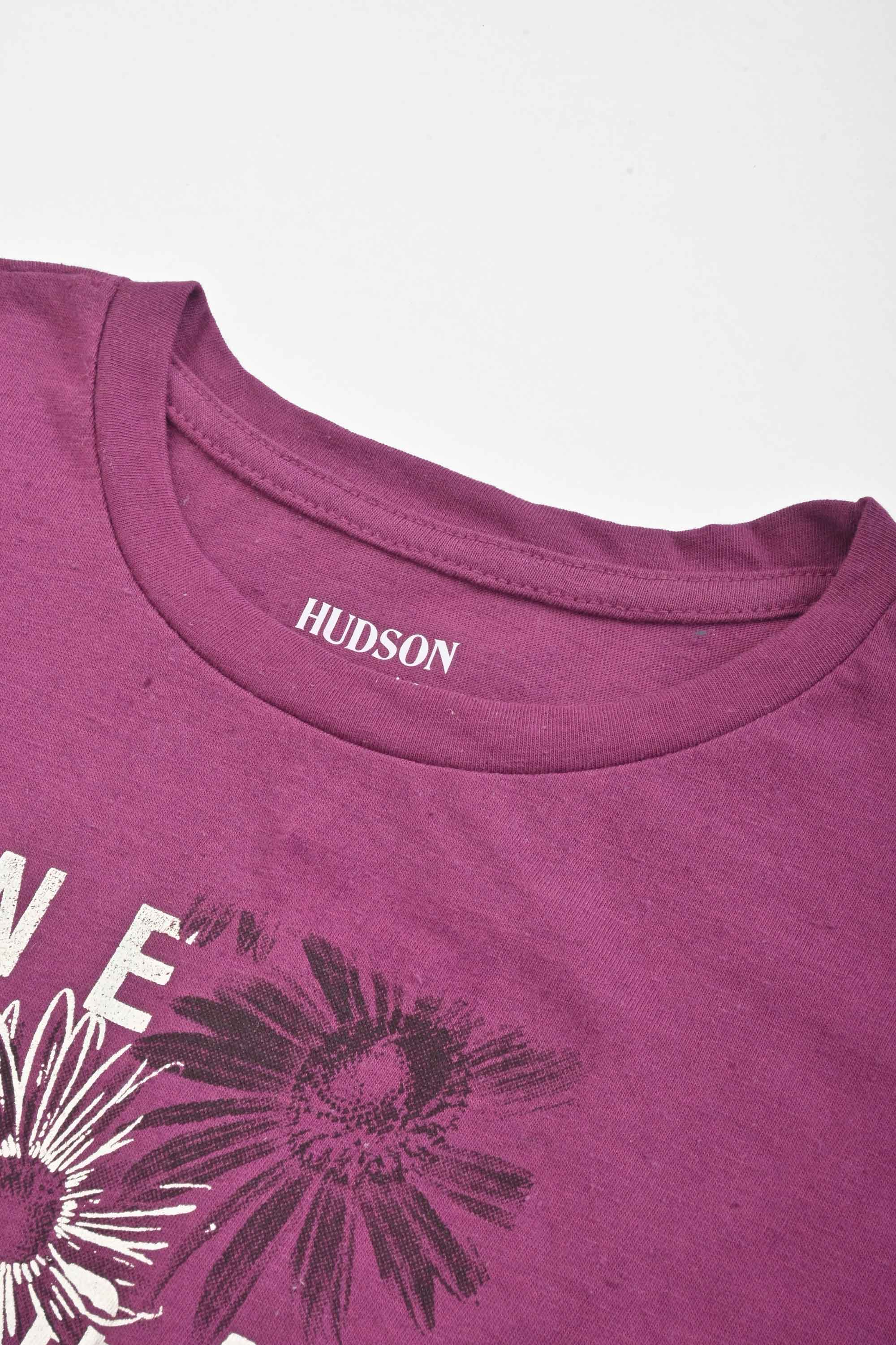 Hudson Girl's One Day At Time Printed Tee Shirt Girl's Tee Shirt HAS Apparel 