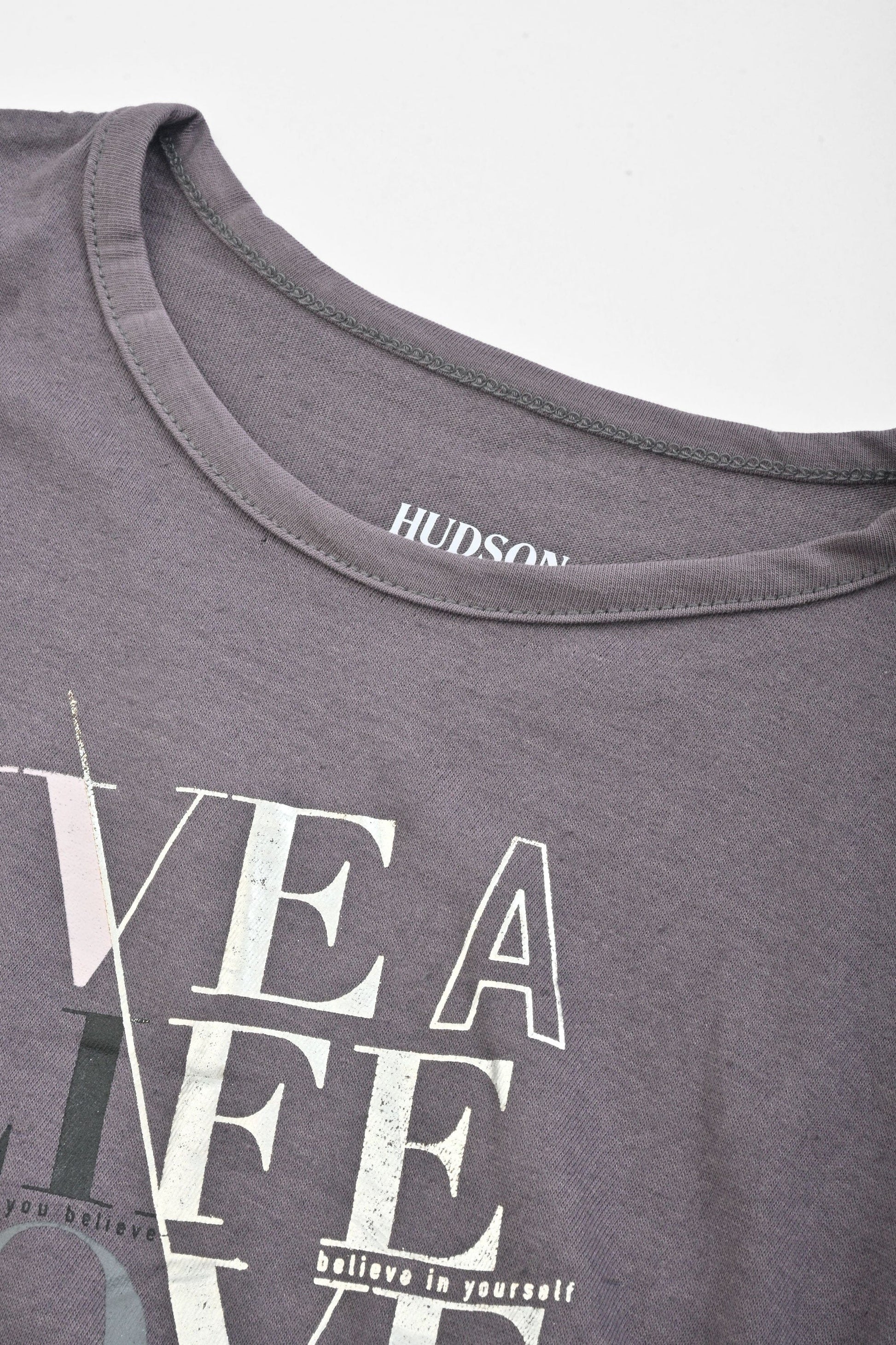 Hudson Girl's Live A Life Full Of Love Printed Tee Shirt