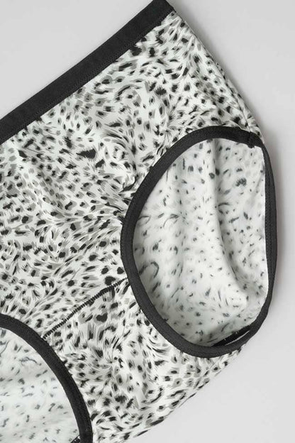 Yifangdie Women's Printed Leak Protection Panties