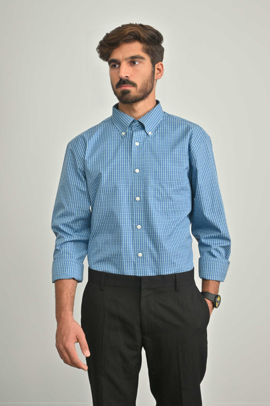Cut Label Men's Traun Design Formal Shirt