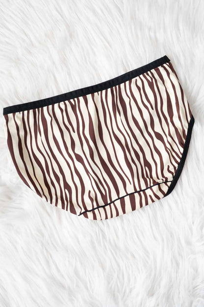 Yifangdie Women's Striped Leak Protection Panties