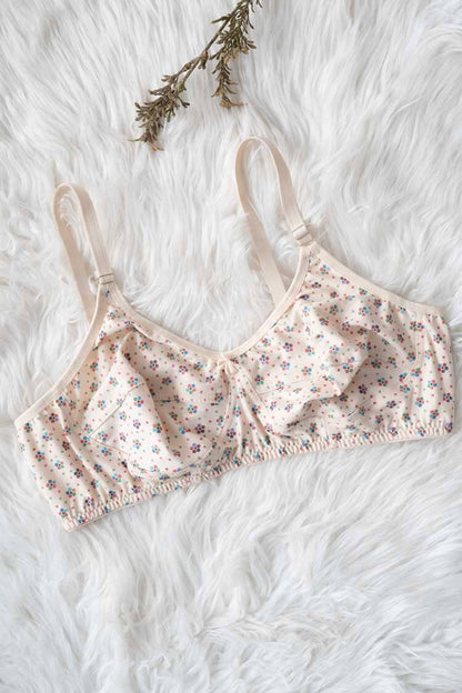 Galaxy Women's Floral Stretchable Premium Bra