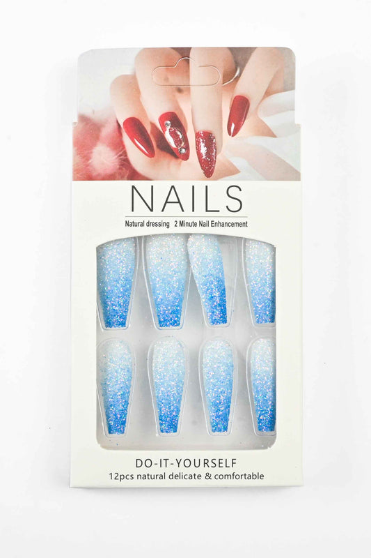Natural Dressing Removable Fake Nail - Pack Of 12 Health & Beauty RAM 