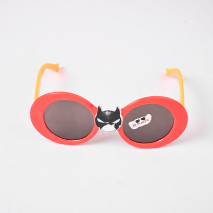 Kid's Hague Cartoon Characters Design Sunglasses Kid's Accessories RAM Batman Red 