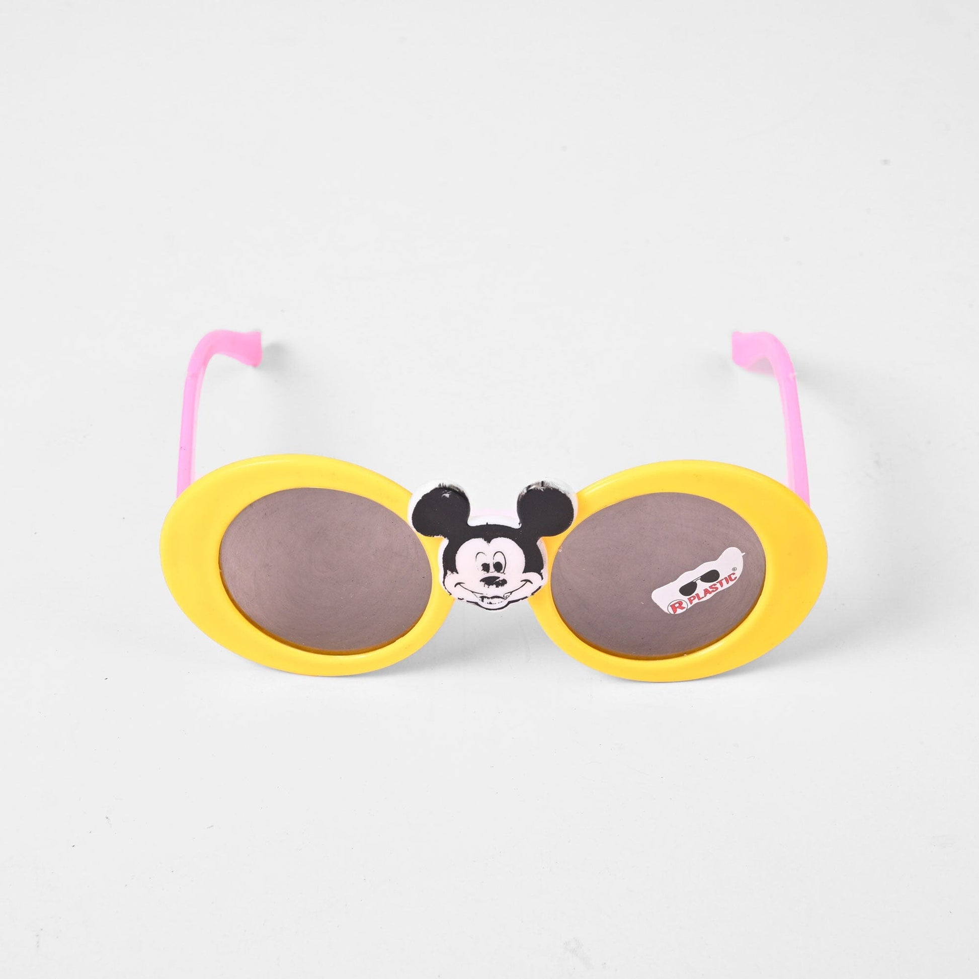Kid's Hague Cartoon Characters Design Sunglasses Kid's Accessories RAM Micky Mouse Yellow 