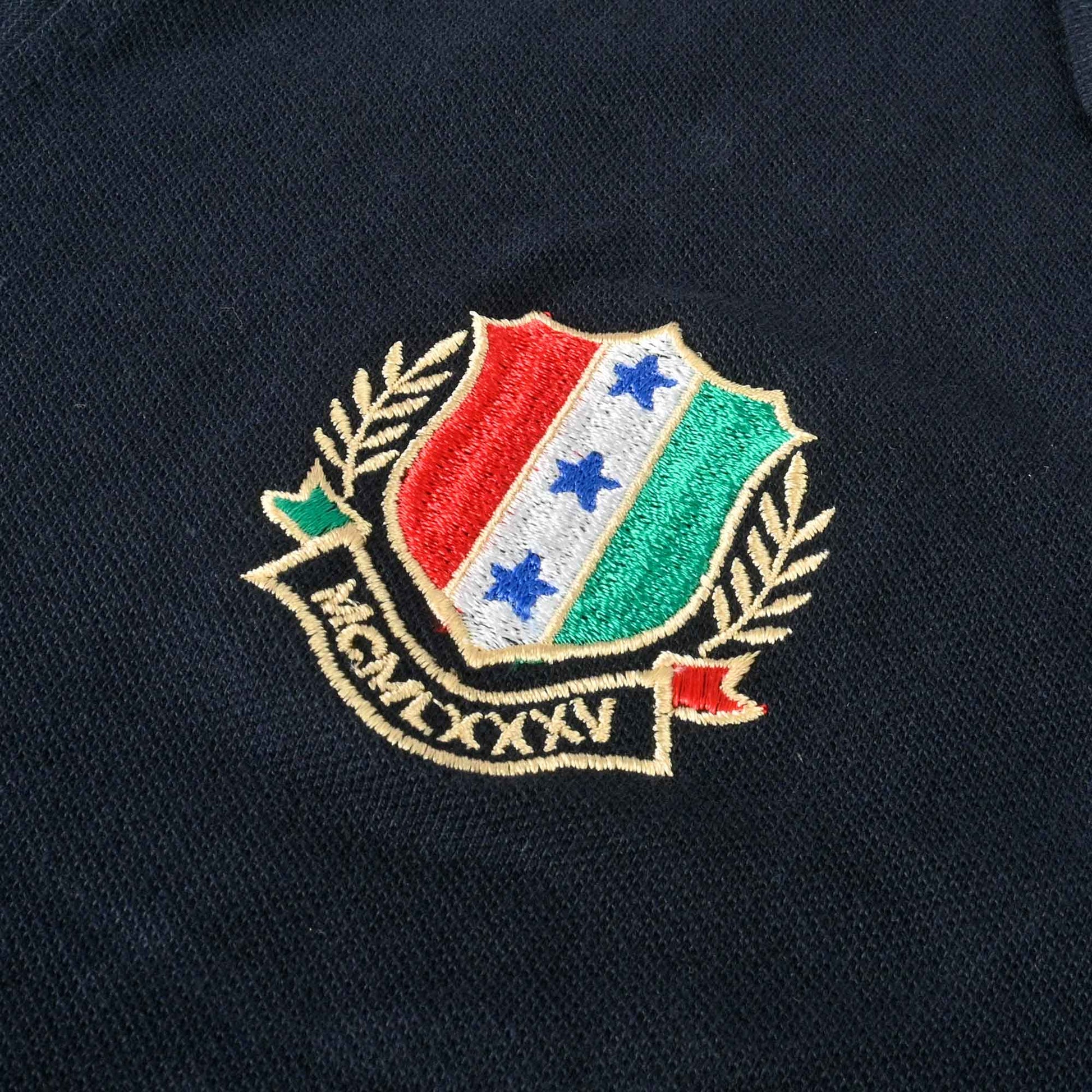 Polo Republica Men's Moose & Italian Embroidered Short Sleeve Polo Shirt Men's Polo Shirt Polo Republica 