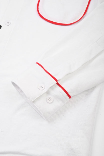 Polo Republica Men's Piping Style Pique Casual Shirt
