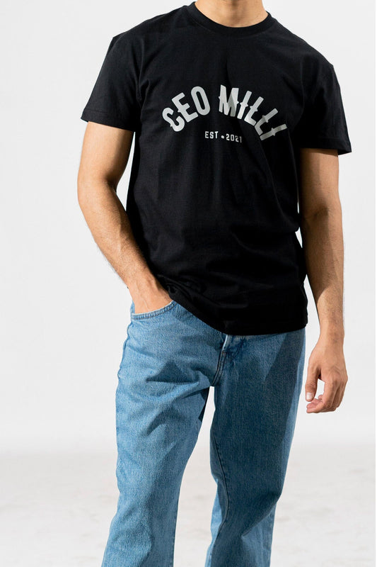 Men's CEO Milli Printed Short Sleeve Tee Shirt Men's Tee Shirt Image 