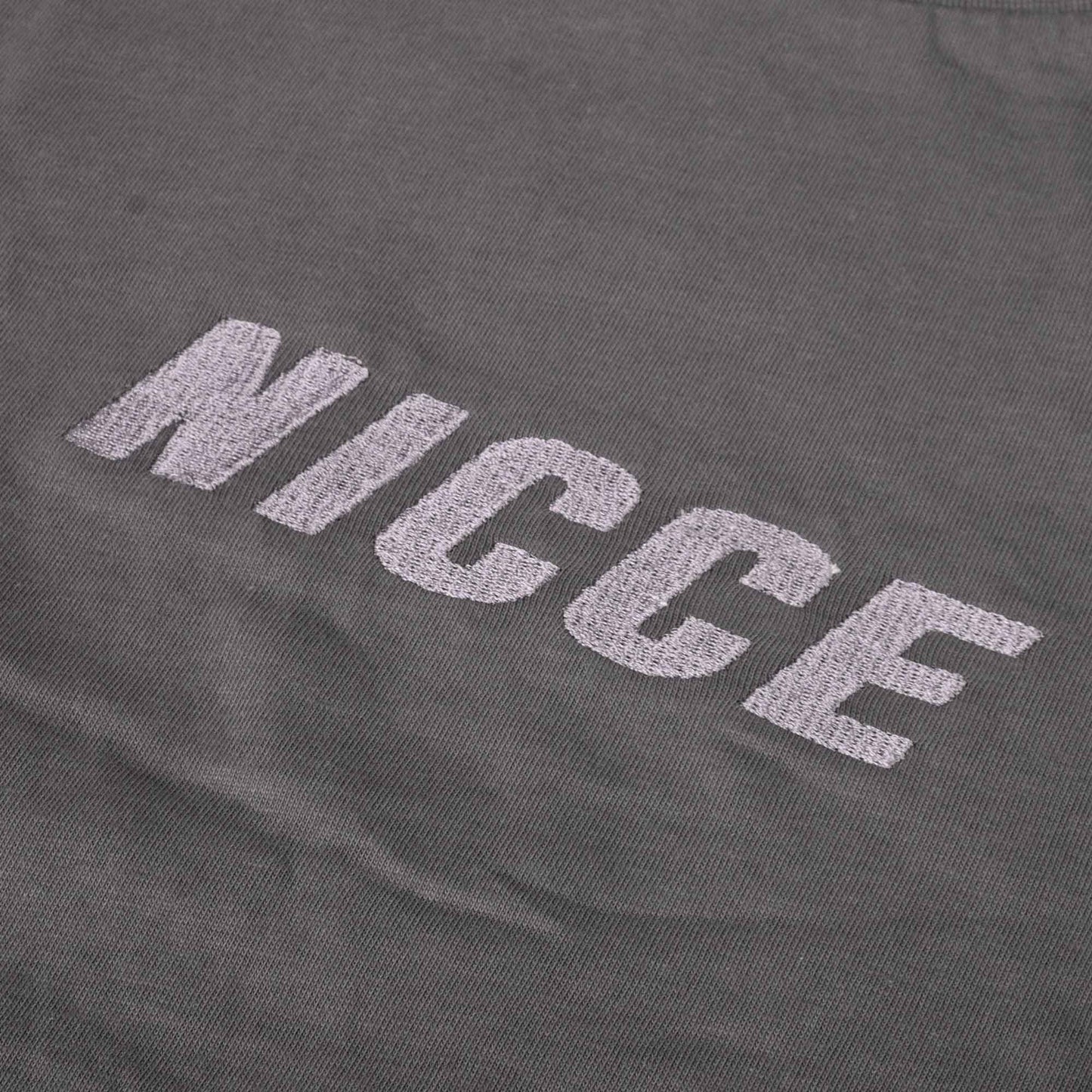 Nicce Men's Contrast Panel Logo Embroidered Tee Shirt Men's Tee Shirt LFS 