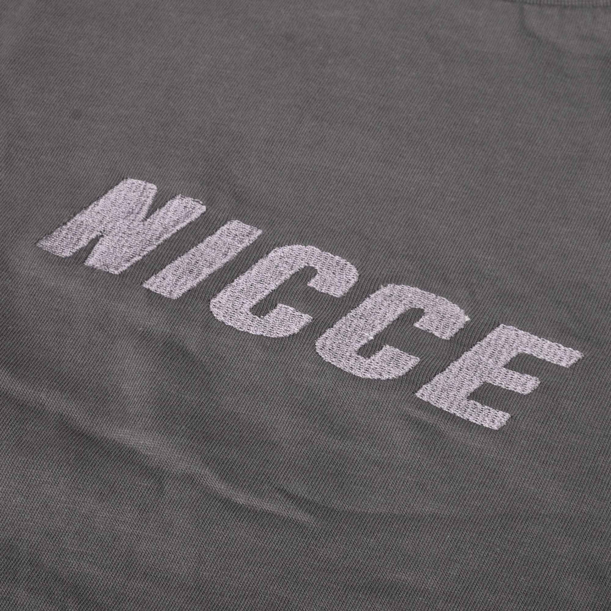 Nicce Men's Contrast Panel Logo Embroidered Tee Shirt Men's Tee Shirt LFS 