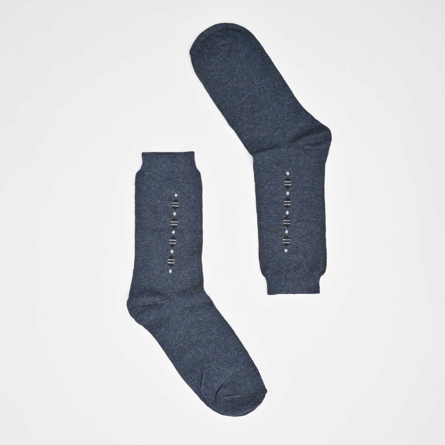KLV Men's Algadon Classic Crew Socks Socks RAM Jeans Marl D4 EUR 40-46