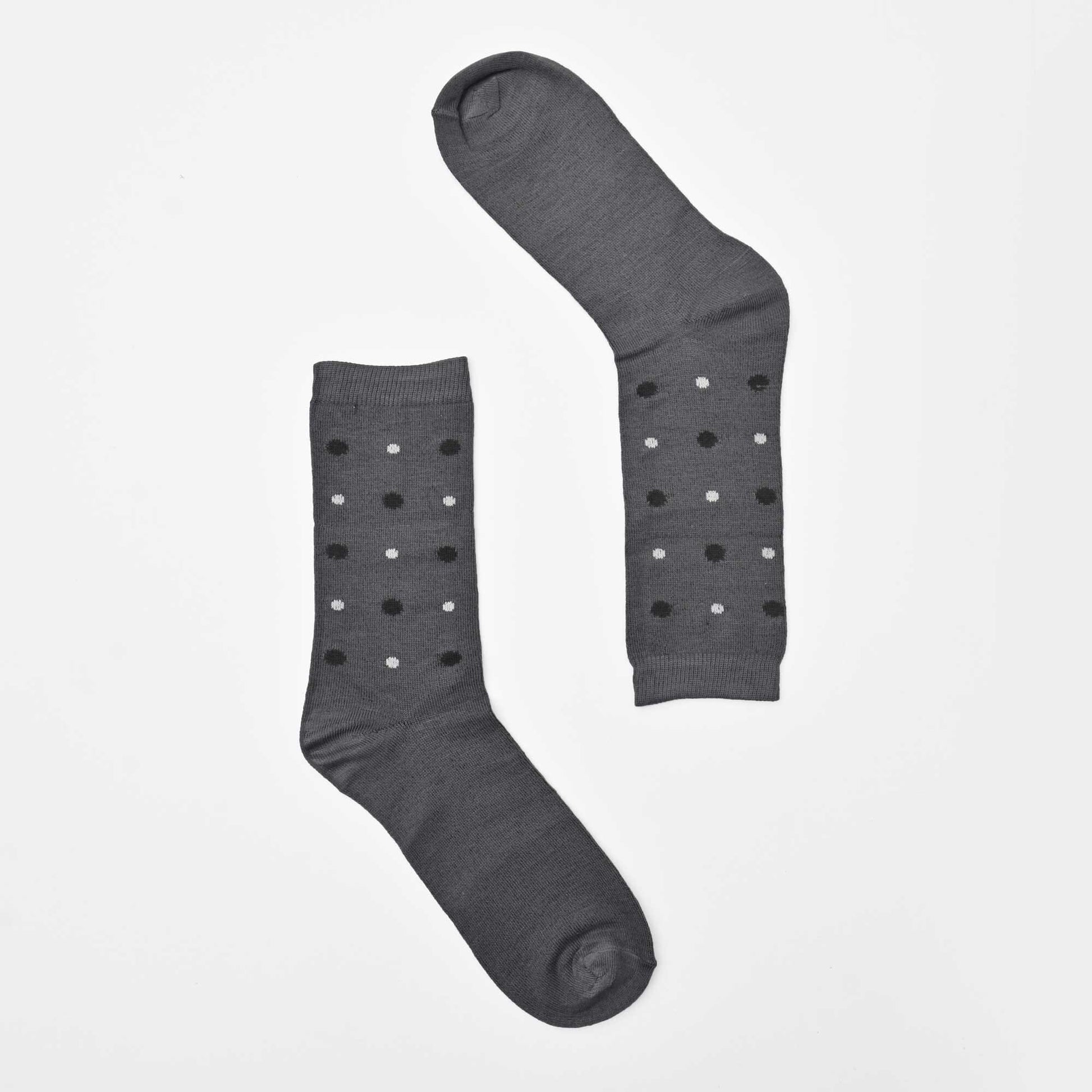 KLV Men's Algadon Classic Crew Socks Socks RAM Graphite D6 EUR 40-46